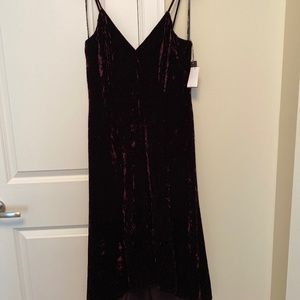 Vince Camuto velvet dress